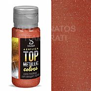 Detalhes do produto Tinta Top Metallic Colors 208 Vermelho Queimado